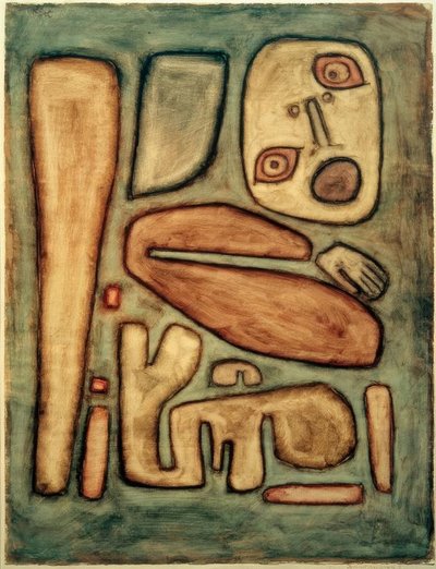 Outburst of Fear III by Paul Klee